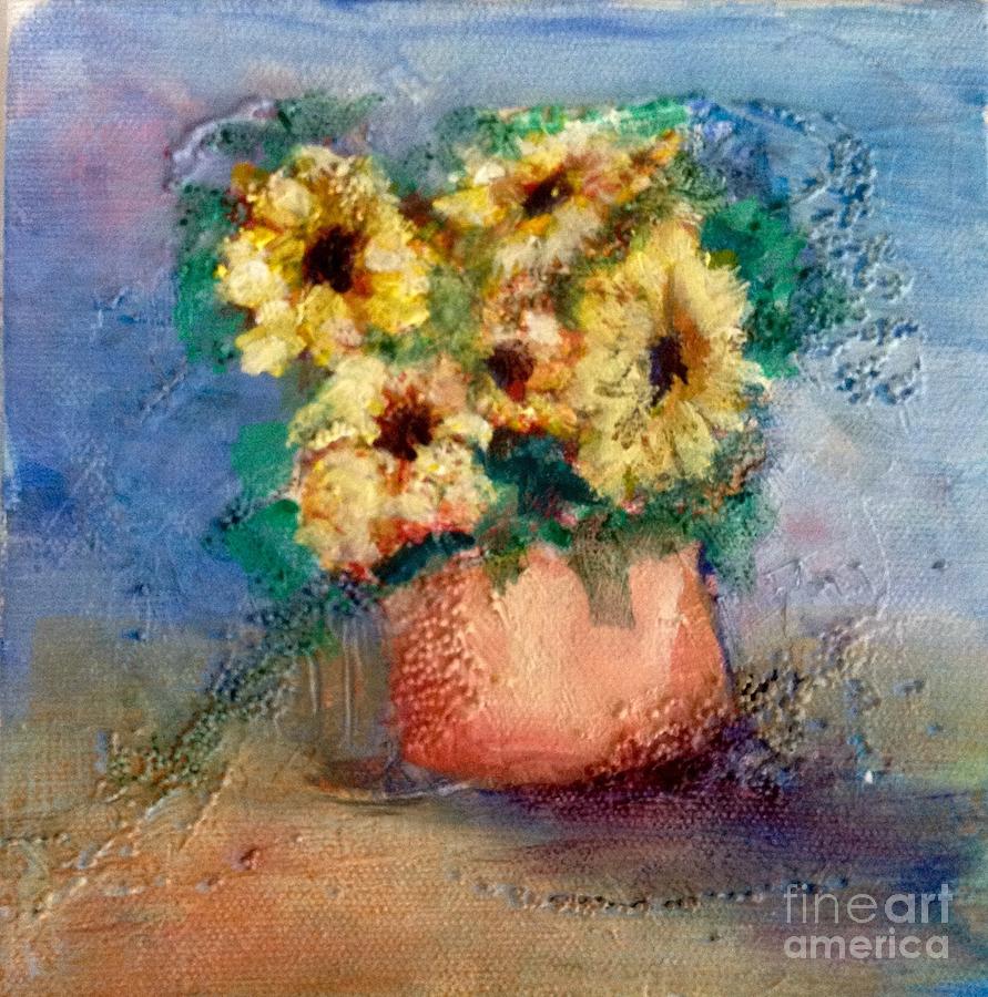 Posy Painting by Leslie Dobbins - Fine Art America