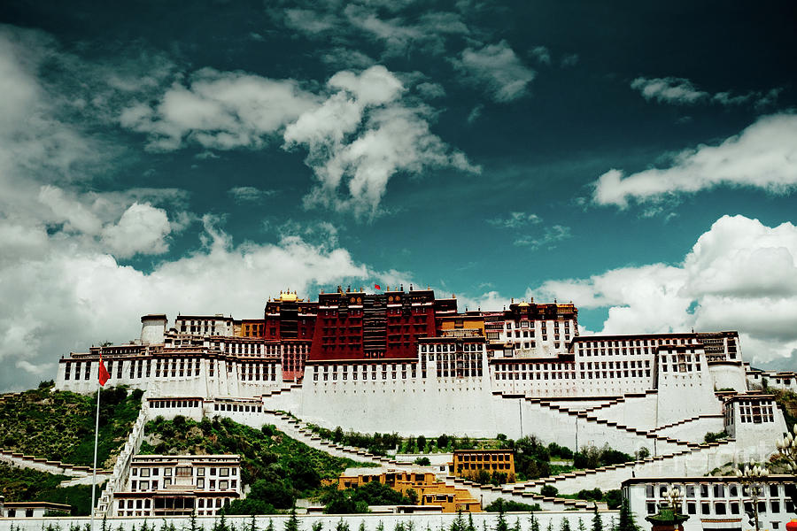 Potala Palace. Lhasa, Tibet. Artmif.lv Photograph by Raimond Klavins