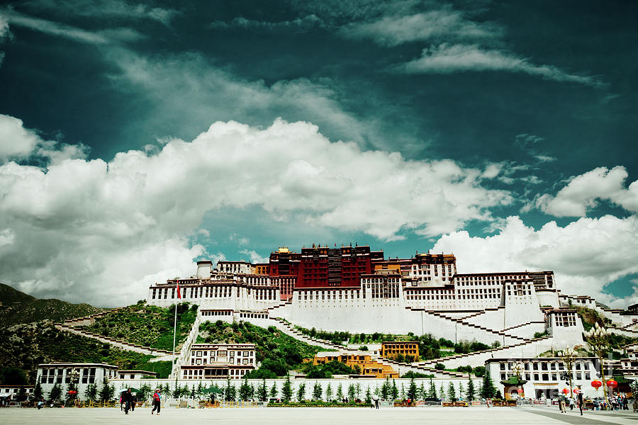 Potala Palace. Lhasa, Tibet. Dalai Lama. Yantra.lv Photograph by Raimond Klavins