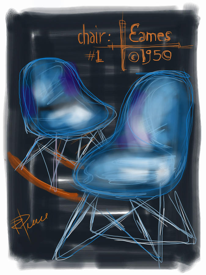 Potato Chip Chair Digital Art by Russell Pierce