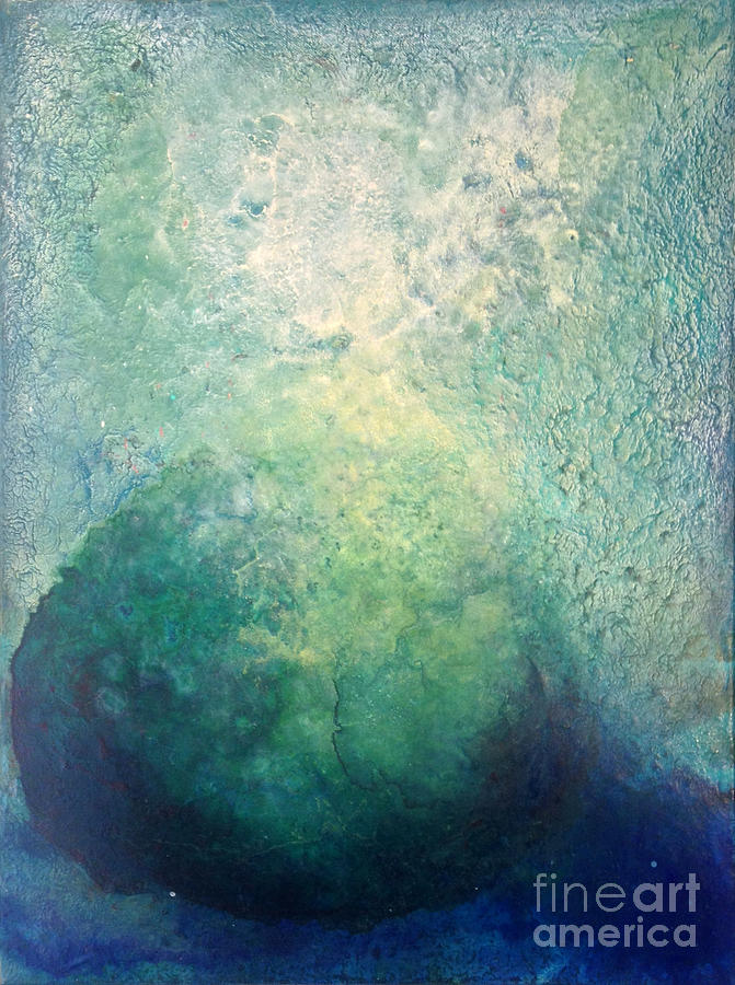 Abstract Painting - Potato by Julie Peters