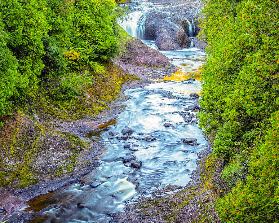 Potawatomi Falls Photograph by Jack R Perry
