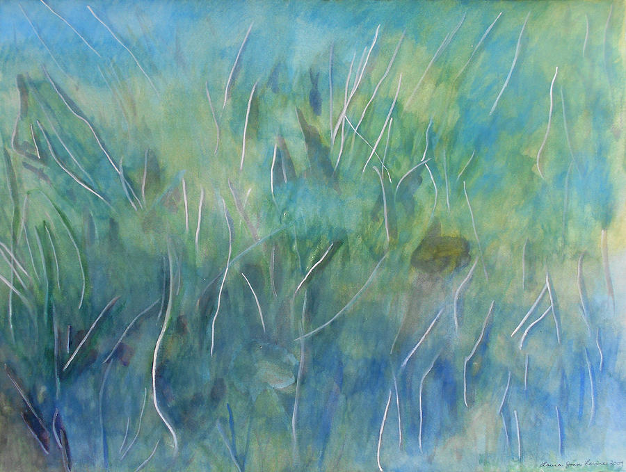 Potential Field Painting by Laura Joan Levine