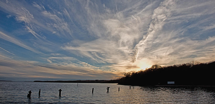 Potomac River Sunset Photograph by Jack Nevitt