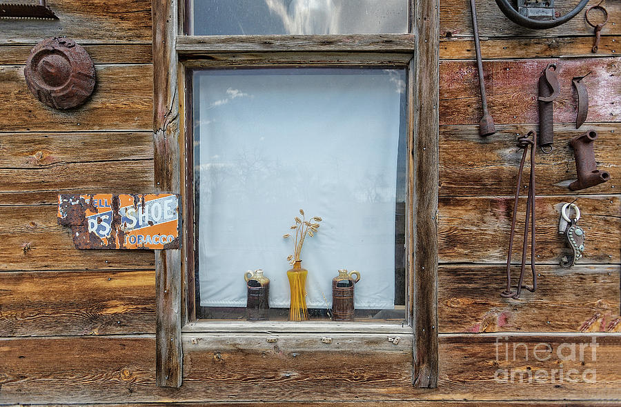 Pots in Window Photograph by Patti Schulze