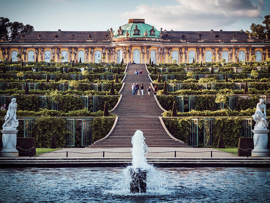 Potsdam - Sanssouci Palace Photograph by Alexander Voss