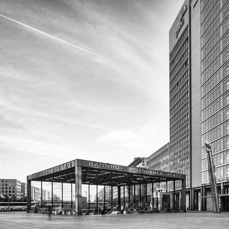 Berlin Photograph - #potsdamerplatz #berlin #travel by Adina Bitterlich