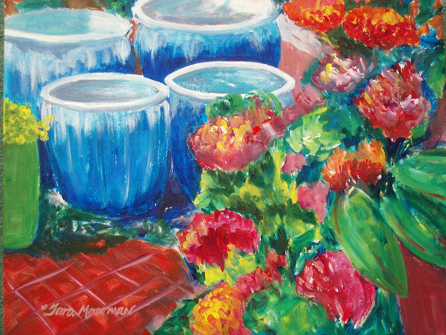 Potted Painting by Tara Moorman