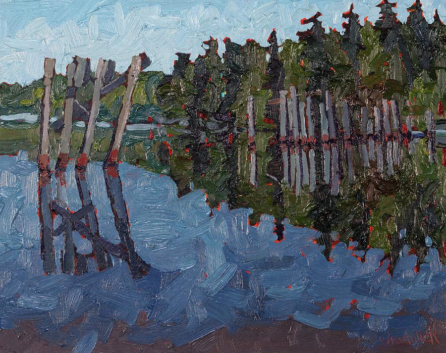 Potter Creek Painting by Phil Chadwick