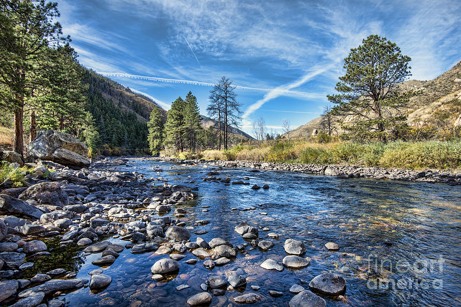 Poudre River Rocks Photograph by Baywest Imaging