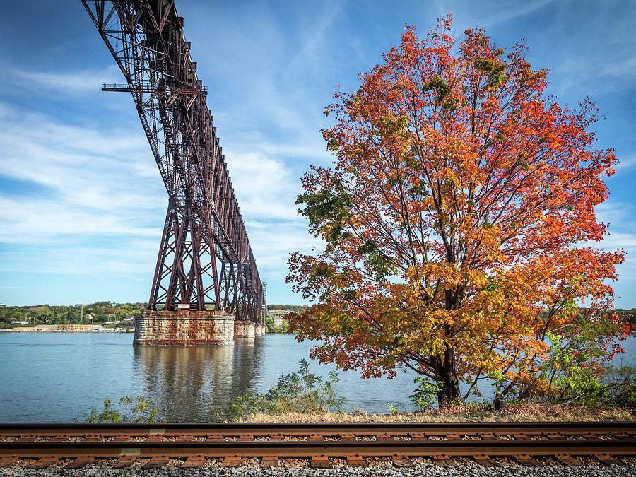 Poughkeepsie autumn #2 Photograph by Framing Places