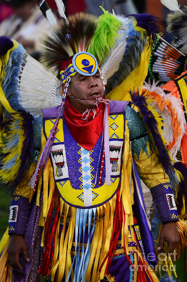 Music Photograph - Pow Wow Beauty Of The Past 13 by Bob Christopher