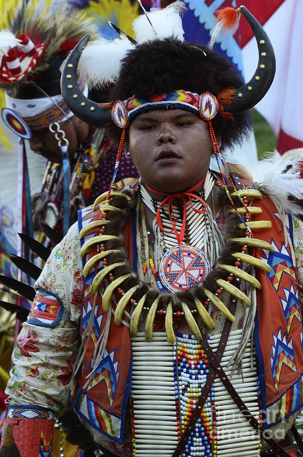 Music Photograph - Pow Wow Beauty Of The Past 3 by Bob Christopher