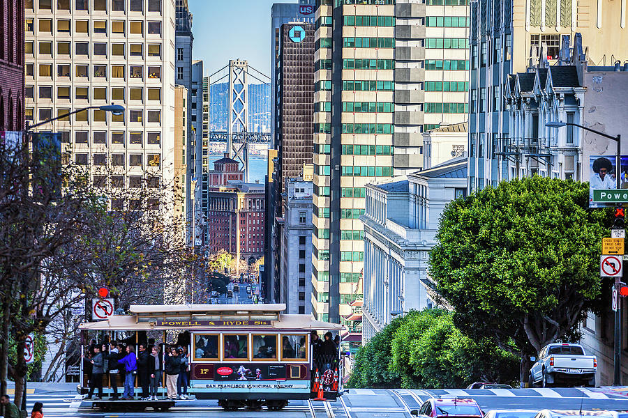 Powell and Hyde Trolly San Francisco, CA Photograph by Donnie Whitaker