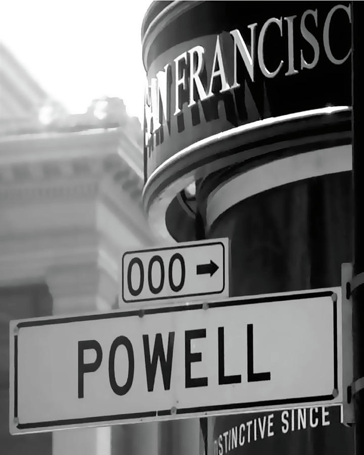 Powell Street San Francisco Photograph by Gina Cordova