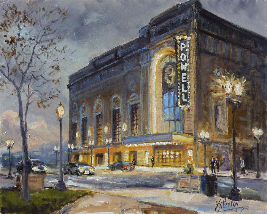 Powell Symphony Hall in Saint Louis Painting by Irek Szelag