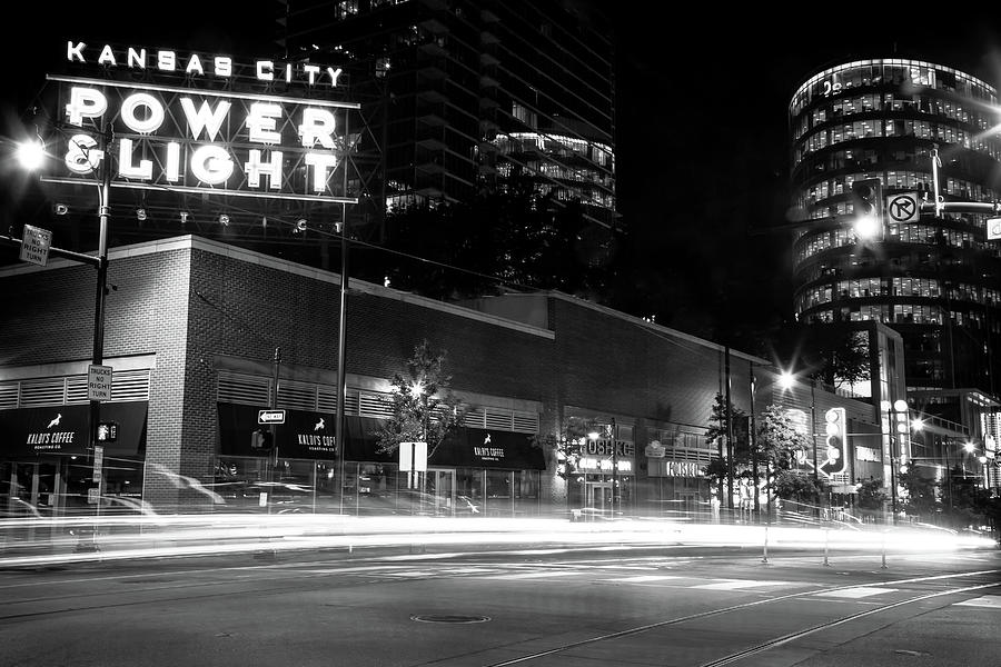 Power And Light District Kansas City Photograph by Steven Bateson
