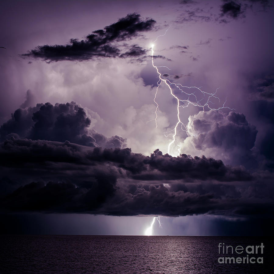 Power in the Sky Photograph by Quinn Sedam