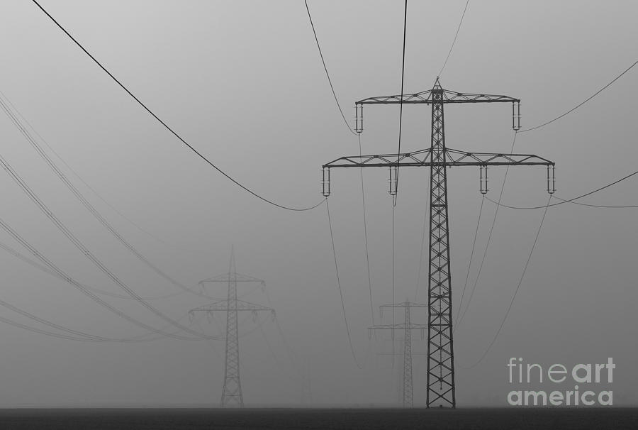 Power line Photograph by Franziskus Pfleghart