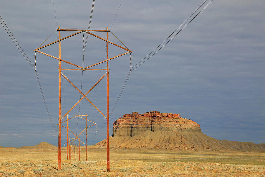 Power Lines Photograph by Donna Kennedy