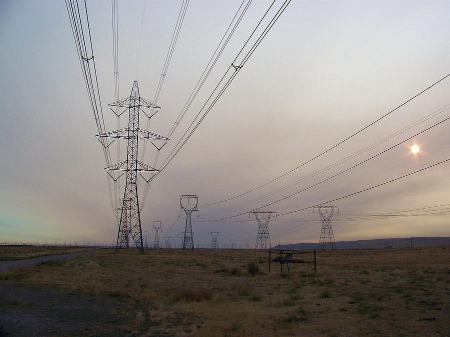 Power Lines Photograph by Julie Rauscher