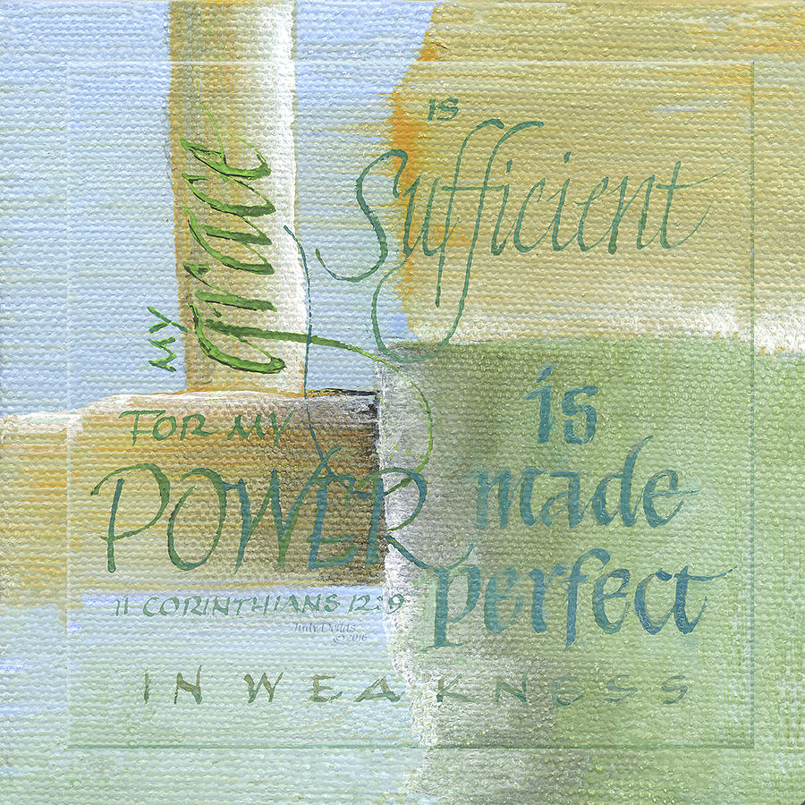 Power Made Perfect Painting by Judy Dodds