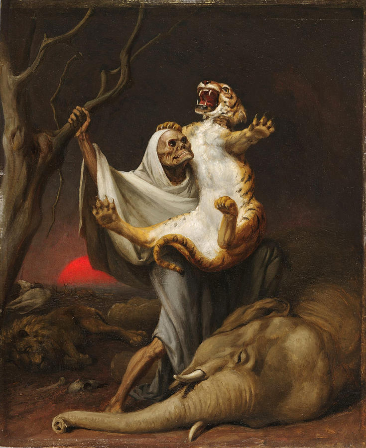 Power of Death Painting by William Holbrook Beard