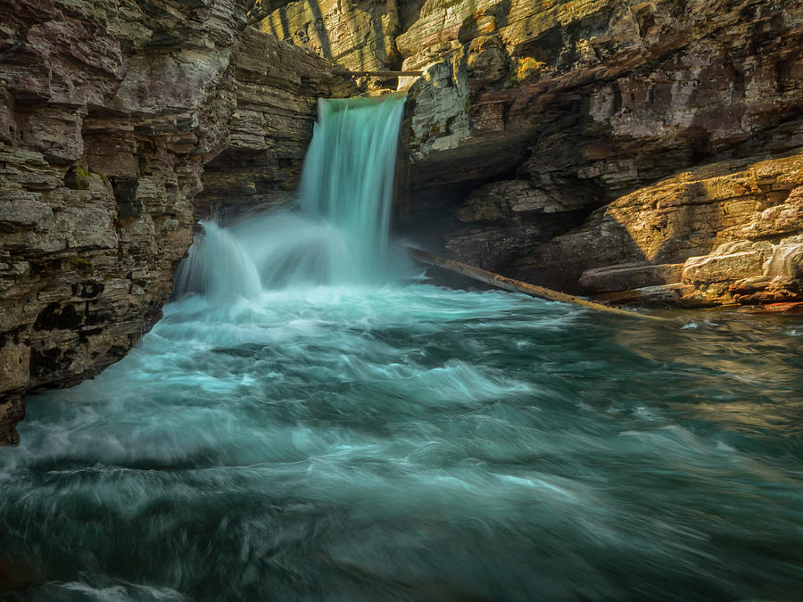 Waterfalls Photograph - Power Play by Rob Wilson Waterfalls Photograph - Power Play by Rob Wilson