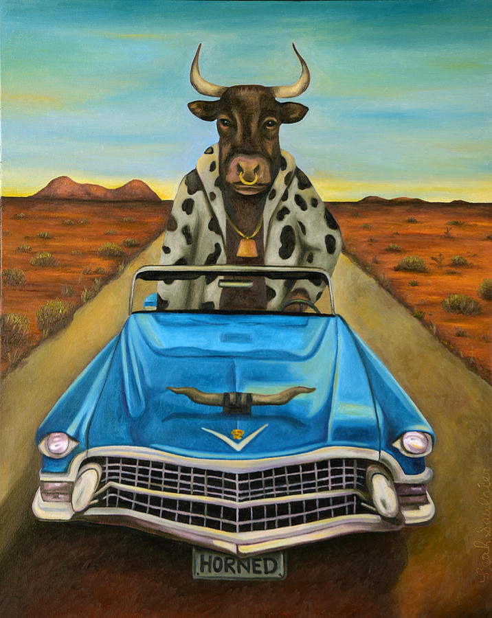 Power Steering Painting by Leah Saulnier The Painting Maniac