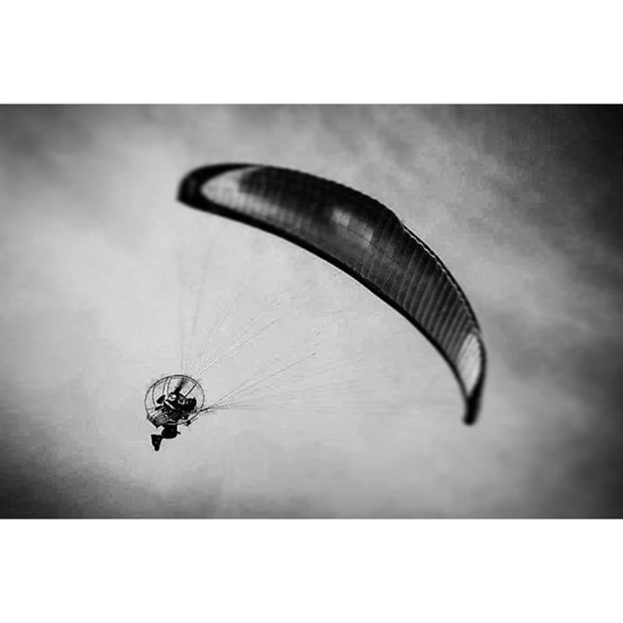 Landscape Photograph - Powered Paragliding 
#photography by John Gwilliam