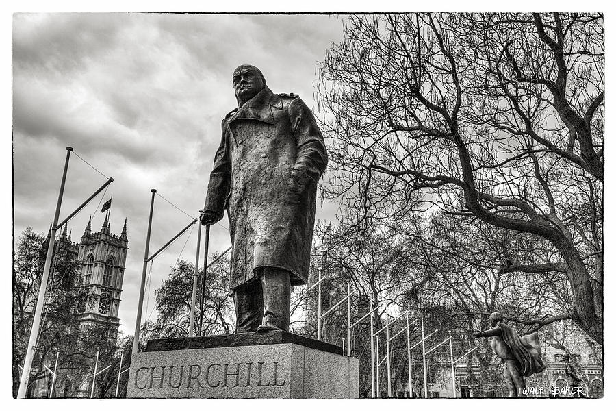 The Legend Churchill Photograph by Walt  Baker