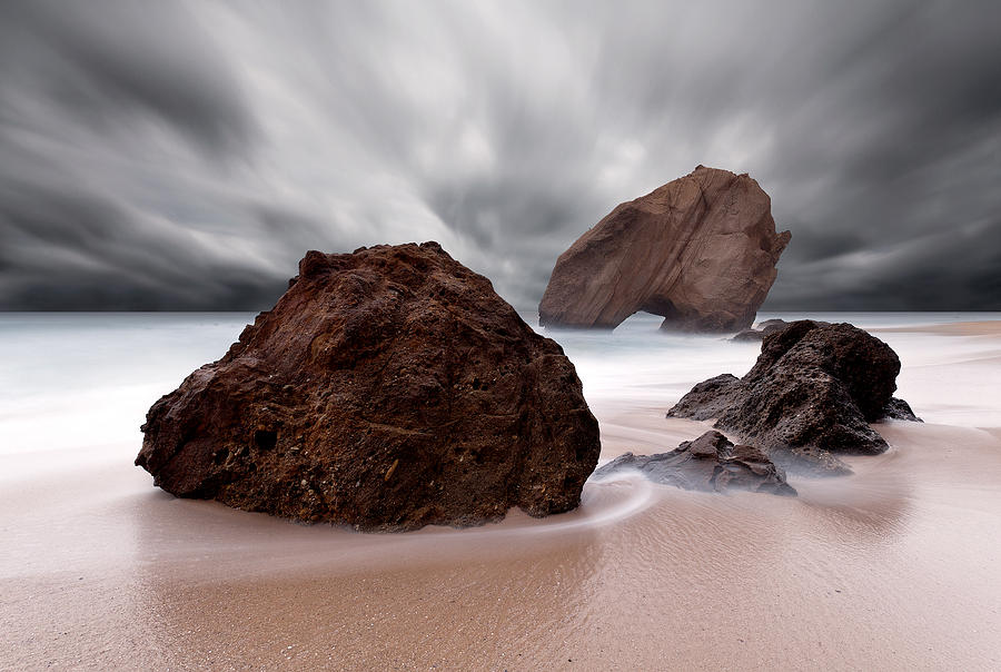 Beach Photograph - Powerful by Jorge Maia