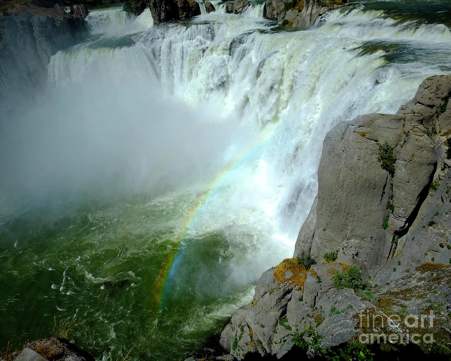 A Large Powerful Waterfall Is Called What