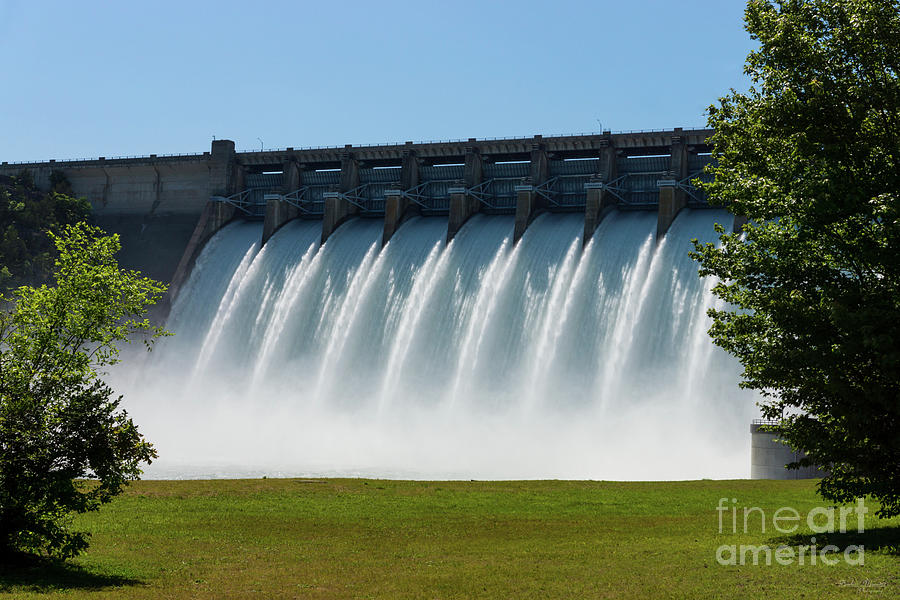 Powerful Table Rock Dam Photograph by Jennifer White