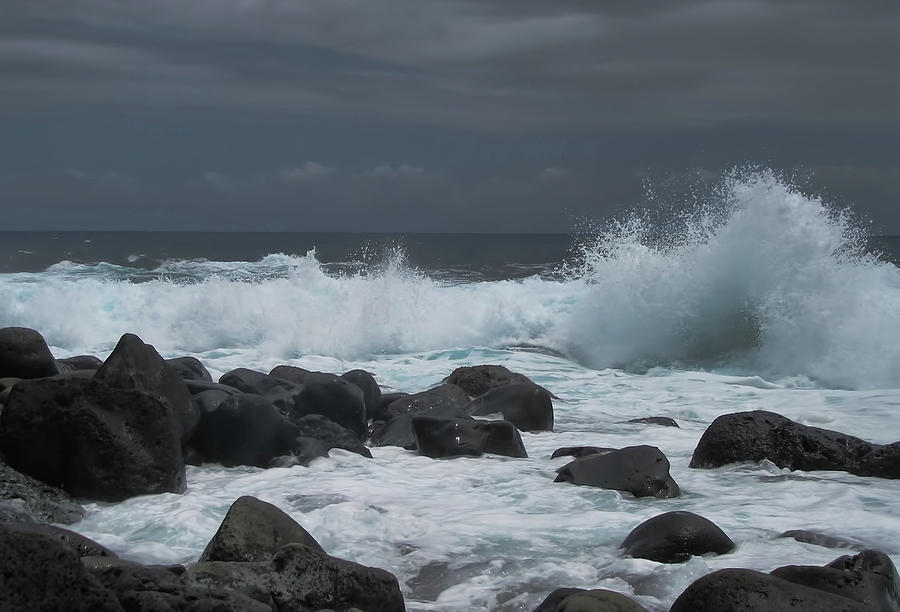 Powerful Wave Photograph by Pamela Walton