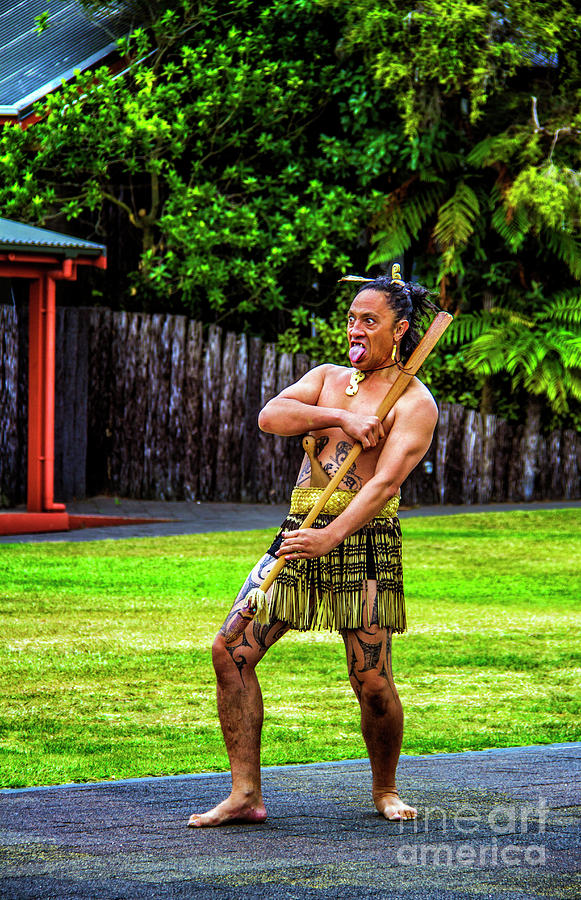 Maori Photograph - Powhiri Welcome by Roberta Bragan