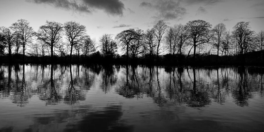 Poynton Pool Trees Photograph by Ian Bramham - Pixels