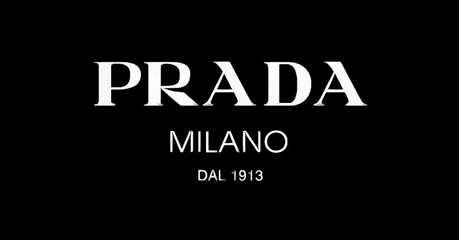Prada Milano Logo Digital Art by Traxex Gringer