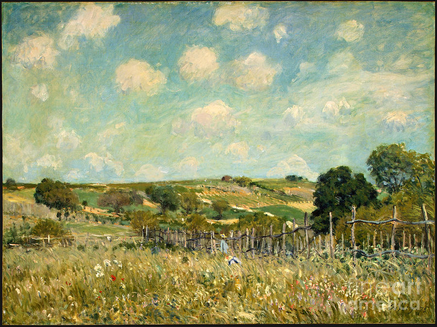 Alfred Sisley Painting - Pradera by Celestial Images