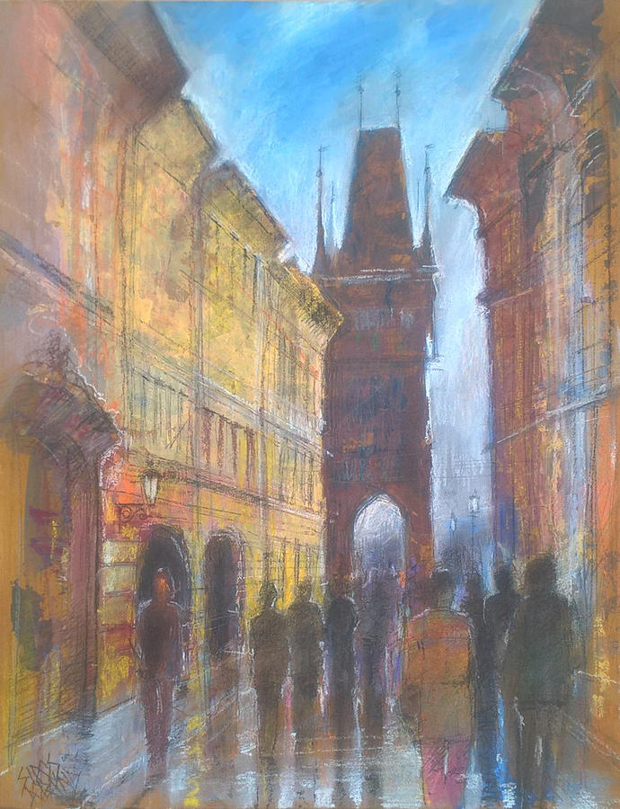 Praga Cityscape Painting