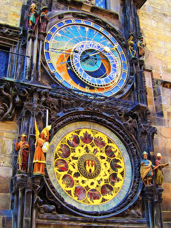 Prague Astronomical Clock Photograph by Andreas Thust