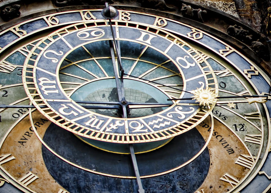 Prague Astronomical Clock Photograph by Heather Applegate