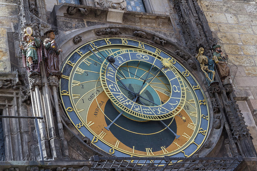 Prague Astronomical Clock in Prague Photograph by Josef Pittner