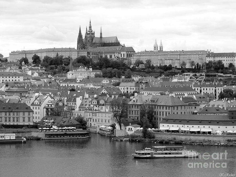 Prague Castle Photograph by Keiko Richter