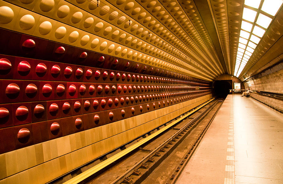 Prague Photograph - Prague Metro by Freepassenger By Ozzy CG