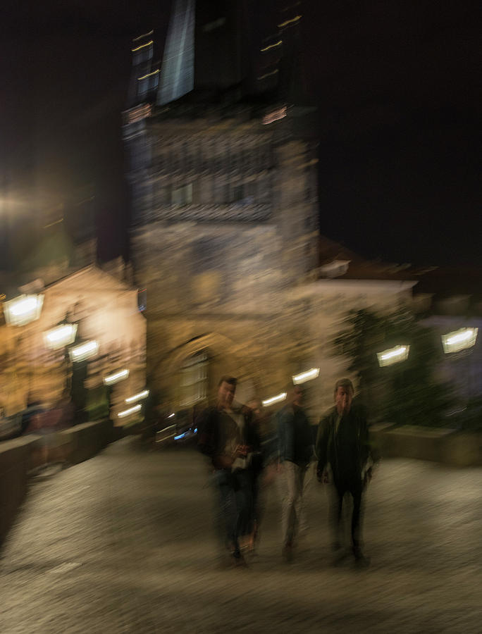 Prague Nights Photograph by Alex Lapidus