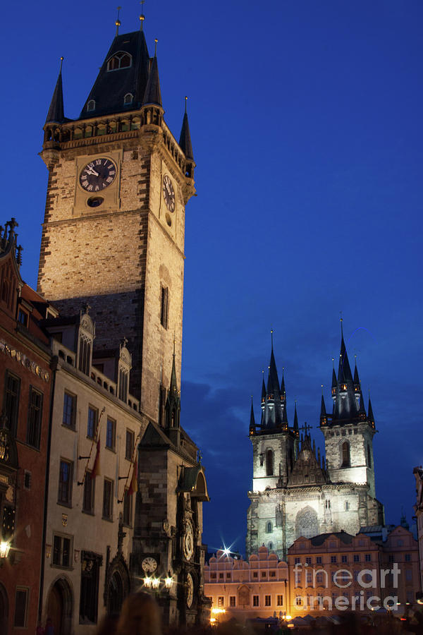 Prague, Old Town Hall Photograph by Jim Schmidt MN