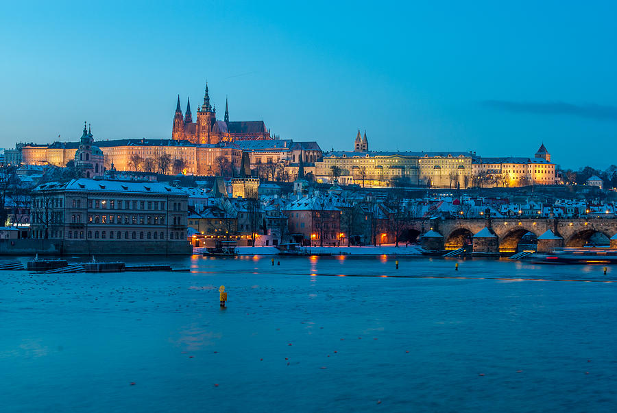 Prague panorama Photograph by Martin Capek