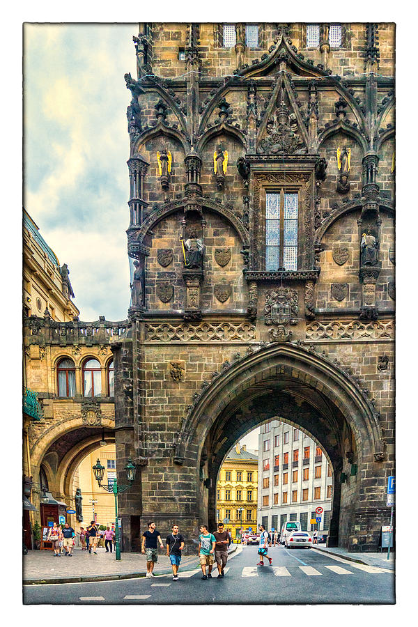 Prague Powder Tower  Photograph by Janis Knight
