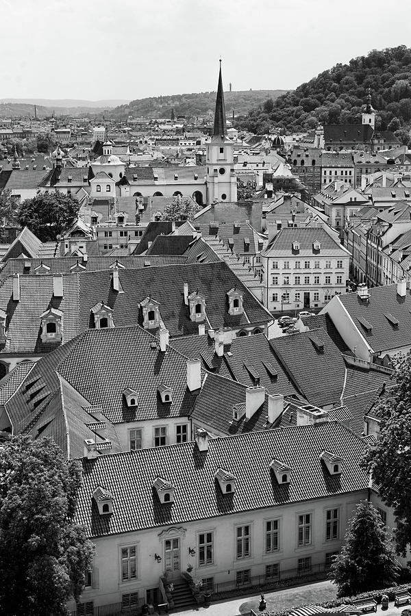 Prague Rooftops Photograph by Jurgen Lorenzen